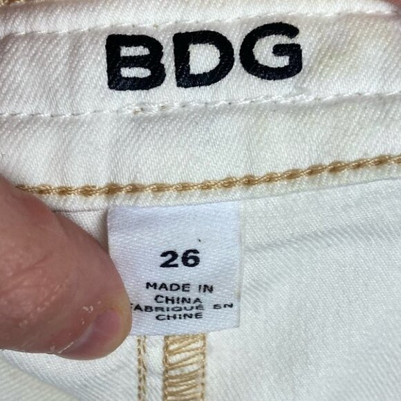 Urban Outfitters BDG Braided Pocket Pinup Shorts Size 26 High Rise Bohemian Boho - Picture 5 of 9